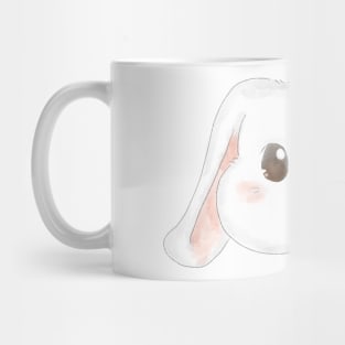 White Bunny Head Mug